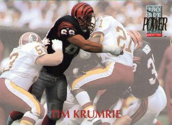 1992 Pro Set Power #169 Tim Krumrie Front