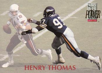 1992 Pro Set Power #197 Henry Thomas Front