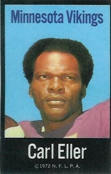 1972 NFLPA Fabric Cards #NNO Carl Eller Front