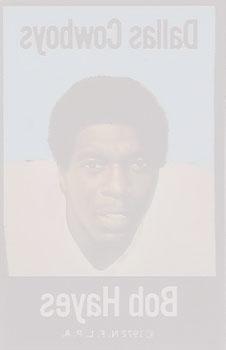 1972 NFLPA Fabric Cards #NNO Bob Hayes Back