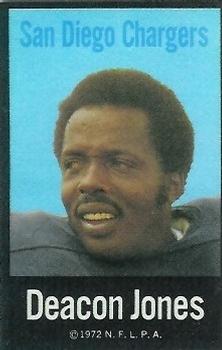 1972 NFLPA Fabric Cards #NNO Deacon Jones Front