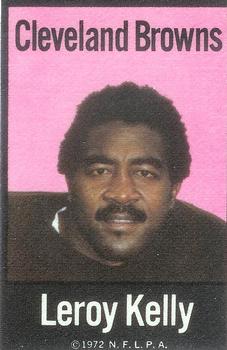 1972 NFLPA Fabric Cards #NNO Leroy Kelly Front
