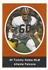 1972 Sunoco Stamps #NNO Tommy Nobis Front