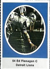 1972 Sunoco Stamps #NNO Ed Flanagan Front