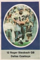 1972 Sunoco Stamps #NNO Roger Staubach Front