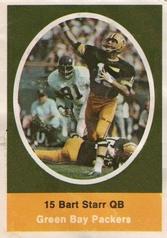 1972 Sunoco Stamps #NNO Bart Starr Front