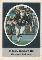 1972 Sunoco Stamps #NNO Marv Hubbard Front