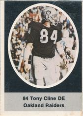 1972 Sunoco Stamps #NNO Tony Cline Front