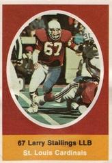 1972 Sunoco Stamps #NNO Larry Stallings Front