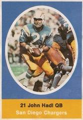1972 Sunoco Stamps #NNO John Hadl Front