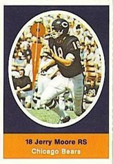 1972 Sunoco Stamps #NNO Jerry Moore Front