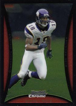2008 Bowman Chrome #BC195 Sidney Rice Front