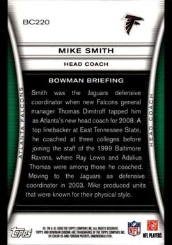 2008 Bowman Chrome #BC220 Mike Smith Back