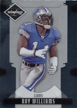 2008 Leaf Limited #36 Roy Williams Front