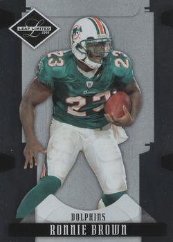 2008 Leaf Limited #54 Ronnie Brown Front