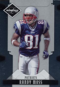 2008 Leaf Limited #60 Randy Moss Front