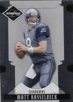 2008 Leaf Limited #86 Matt Hasselbeck Front