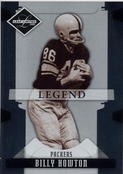 2008 Leaf Limited #105 Billy Howton Front