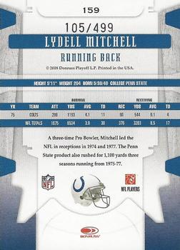 2008 Leaf Limited #159 Lydell Mitchell Back