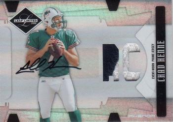2008 Leaf Limited #303 Chad Henne Front
