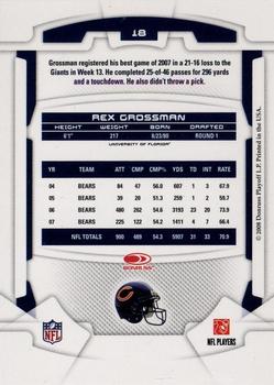 2008 Leaf Rookies & Stars #18 Rex Grossman Back