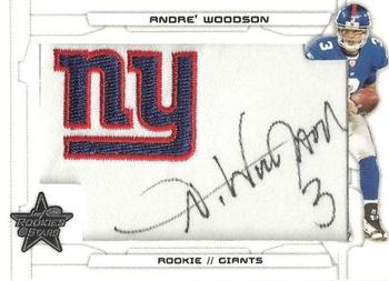 2008 Leaf Rookies & Stars #203 Andre' Woodson Front