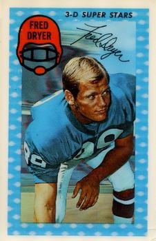1971 Kellogg's #12 Fred Dryer  Front