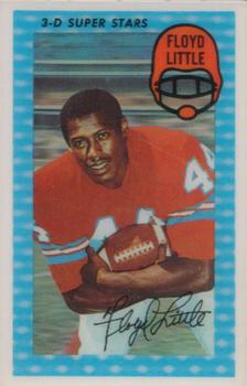 1971 Kellogg's #40 Floyd Little  Front