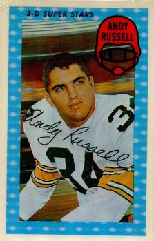1971 Kellogg's #50 Andy Russell  Front