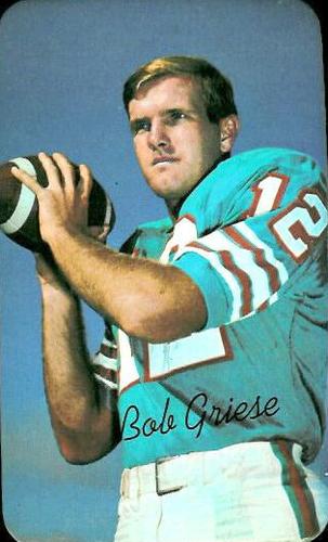 1970 Topps Super #35 Bob Griese  Front
