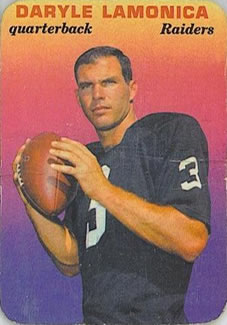 1970 Topps - Glossy #31 Daryle Lamonica  Front