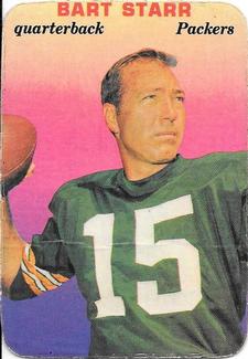 1970 Topps - Glossy #9 Bart Starr  Front