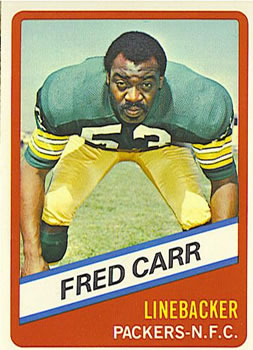 1976 Wonder Bread #19 Fred Carr  Front