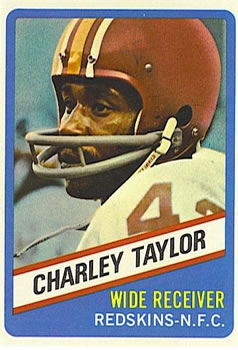 1976 Wonder Bread #5 Charley Taylor  Front