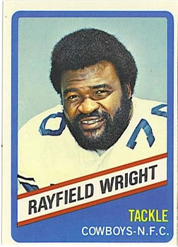 1976 Wonder Bread #8 Rayfield Wright  Front