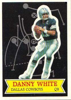 1984 Topps - 1984 NFL Football Stars Collector's Edition (Glossy Send-Ins) #14 Danny White  Front