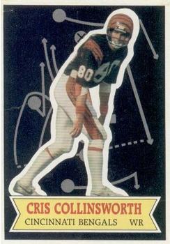 1984 Topps - 1984 NFL Football Stars Collector's Edition (Glossy Send-Ins) #19 Cris Collinsworth  Front