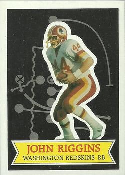 1984 Topps - 1984 NFL Football Stars Collector's Edition (Glossy Send-Ins) #2 John Riggins  Front