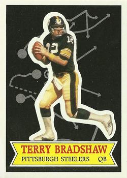 1984 Topps - 1984 NFL Football Stars Collector's Edition (Glossy Send-Ins) #11 Terry Bradshaw  Front