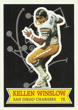 1984 Topps - 1984 NFL Football Stars Collector's Edition (Glossy Send-Ins) #15 Kellen Winslow  Front