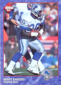 1993 Collector's Edge - Prototypes #6 Barry Sanders Front