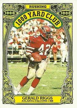 1986 Topps - 1000 Yard Club #2 Gerald Riggs  Front