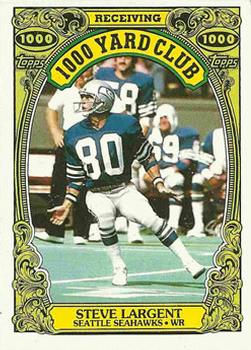 1986 Topps - 1000 Yard Club #8 Steve Largent  Front