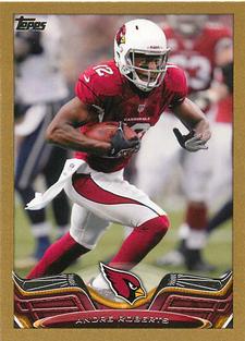 2013 Topps Mini - Gold #45 Andre Roberts Front