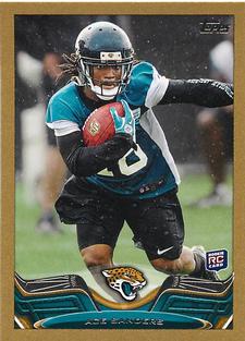 2013 Topps Mini - Gold #77 Ace Sanders Front