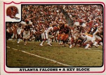 1976 Fleer Team Action #29 A Key Block Front