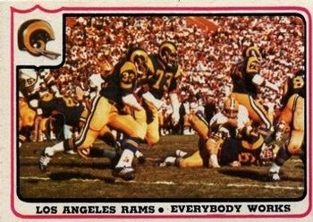1976 Fleer Team Action #39 Everybody Works Front