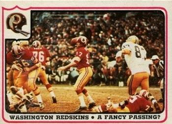 1976 Fleer Team Action #55 A Fancy Passing? Front