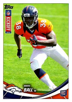 2013 Topps Kickoff #4 Montee Ball Front
