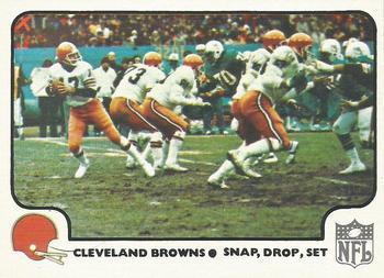1977 Fleer Team Action #7 Snap, Drop, Set Front
